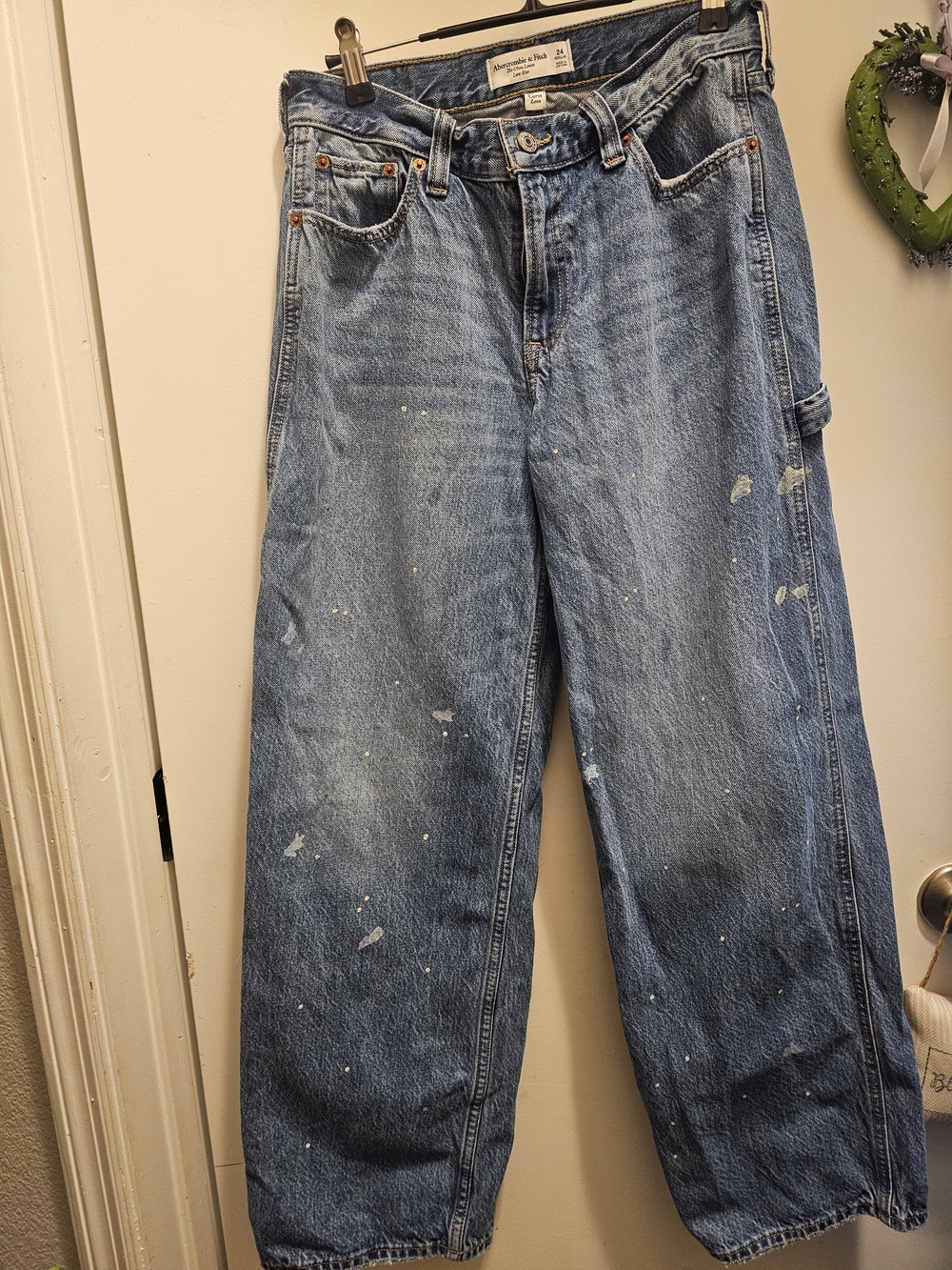 Abercrombie & Fitch Light Blue Carpenter Jeans